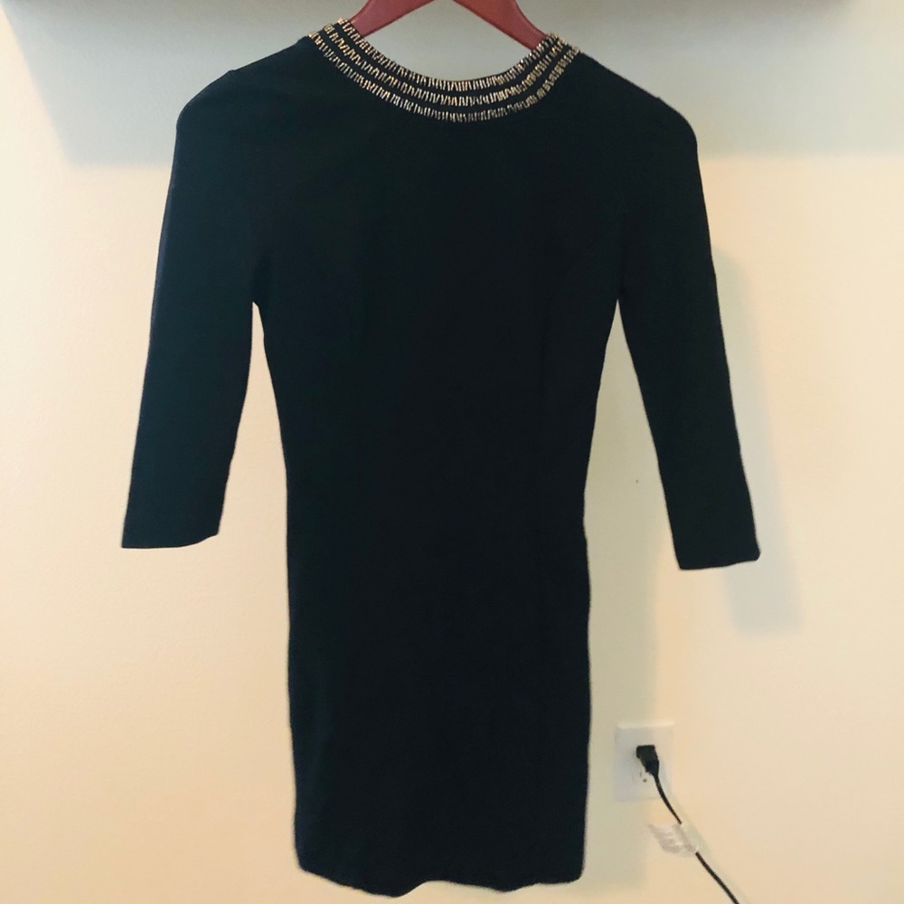 Black & silver Dynamite Dress